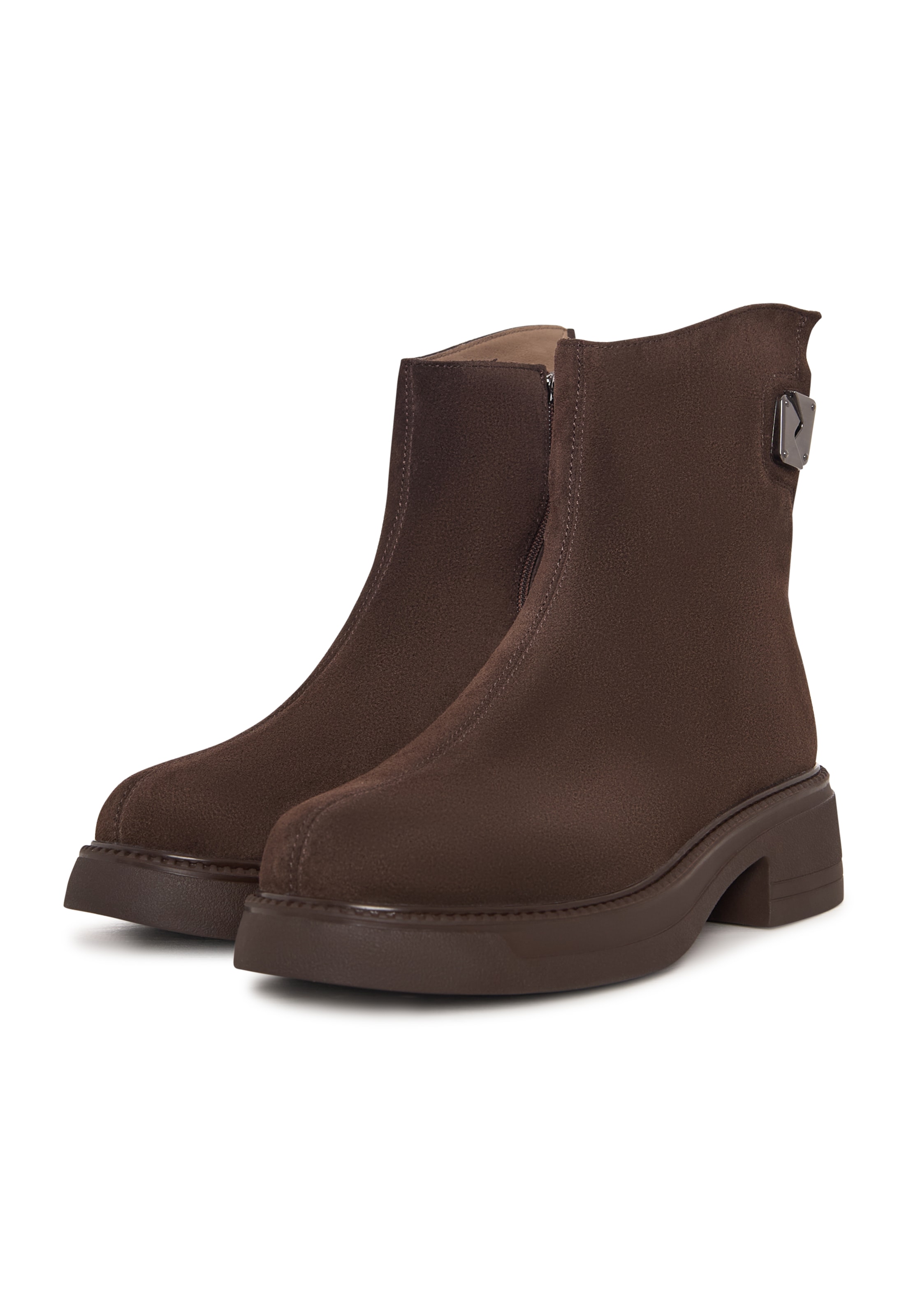 CESARE GASPARI Bootie in Brown