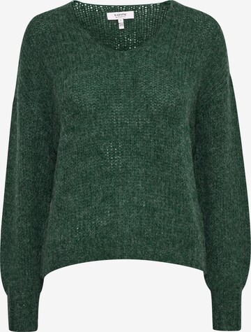 Pullover di b.young in verde: frontale