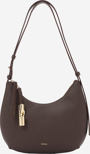 Rankinė ant peties 'GOCCIA' iš FURLA, spalva – šokolado spalva, Prekių apžvalga