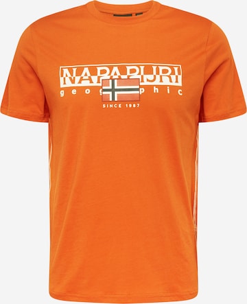 NAPAPIJRI Bluser & t-shirts 'S-AYLMER' i orange: forside