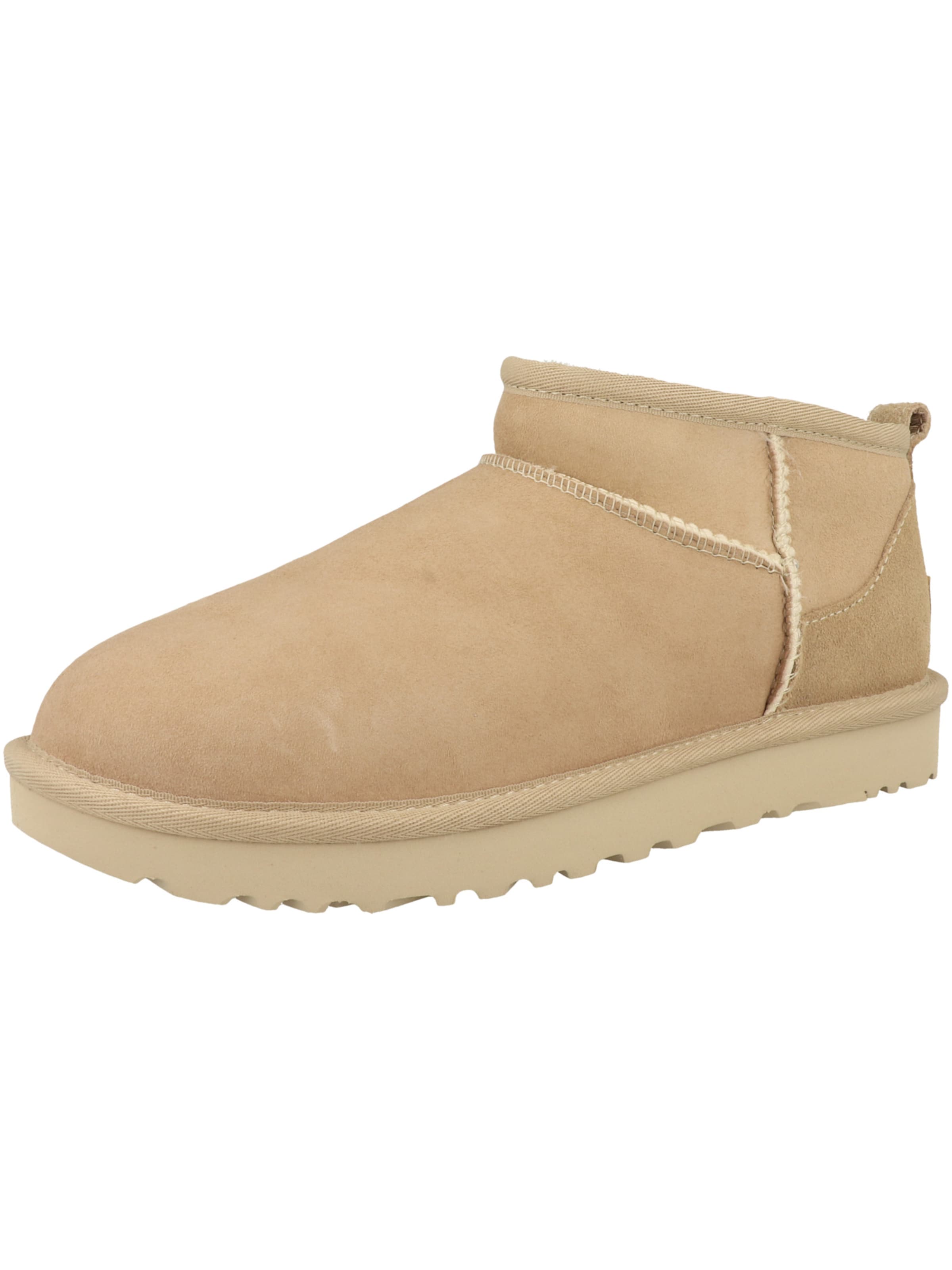 UGG Boots 'Classic Ultra Mini' in Beige: front
