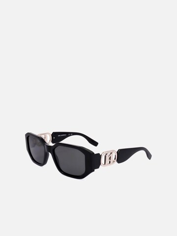 Karl Lagerfeld Sunglasses 'Karl Lagerfeld KL6085S Fuchsia 55/18/140 Women Sunglasses' in Black: front