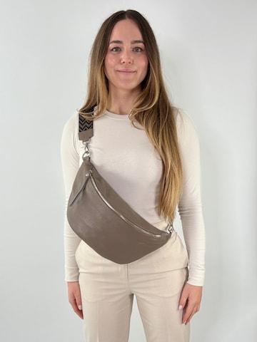 lePelou Fanny Pack 'PELLEGRINA' in Grey