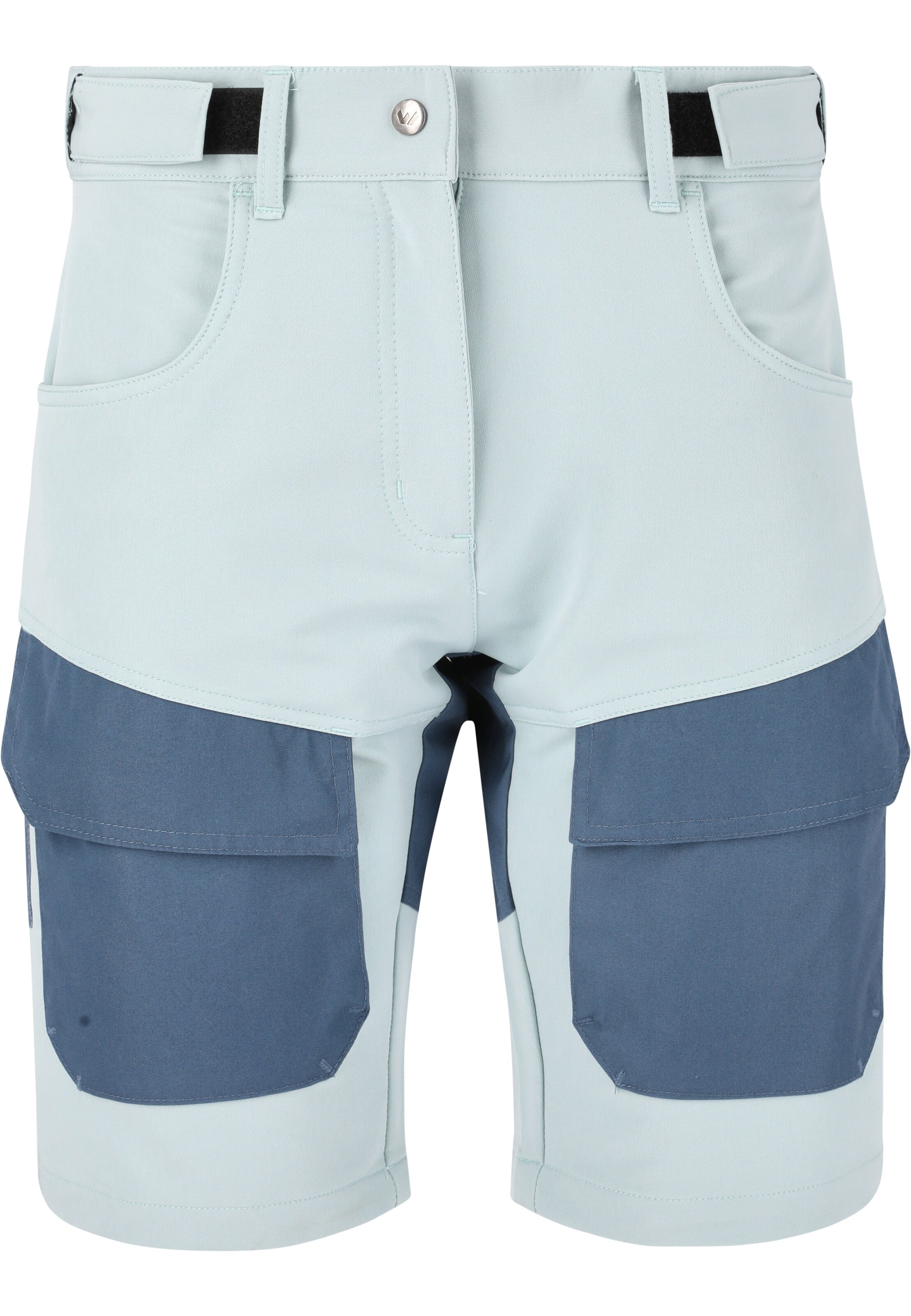 Whistler Regular Trekkingshorts 'LARA' in Blau: Vorderseite