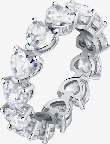 Chiara Ferragni Ring in Silber: predná strana