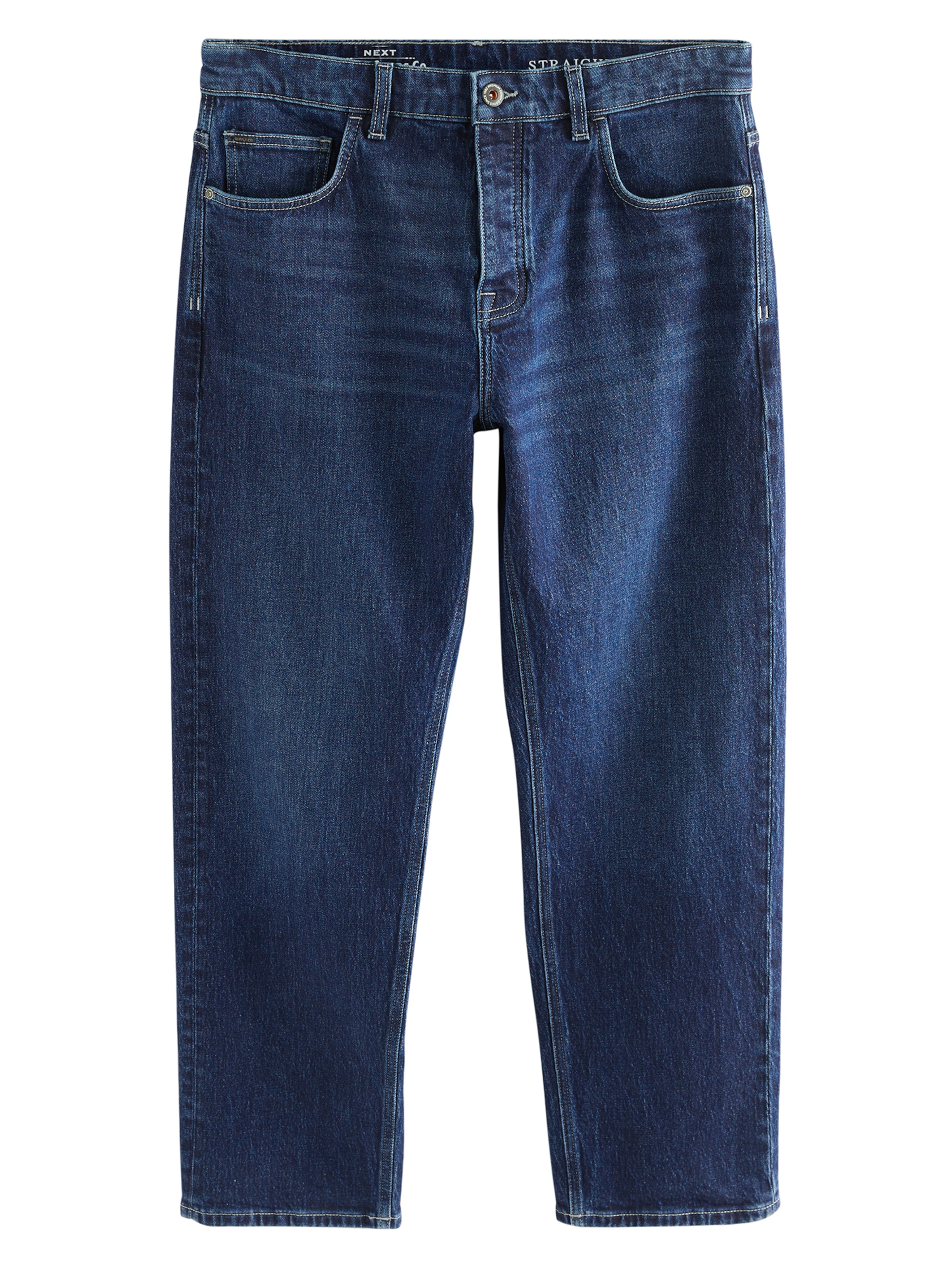 Next Regularen Kavbojke | modra barva: sprednja stran