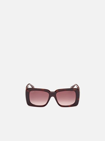 Max Mara Sunglasses 'Maxmara MM0091 Dark havana 53/17/140 Women Sunglasses' in Brown: front