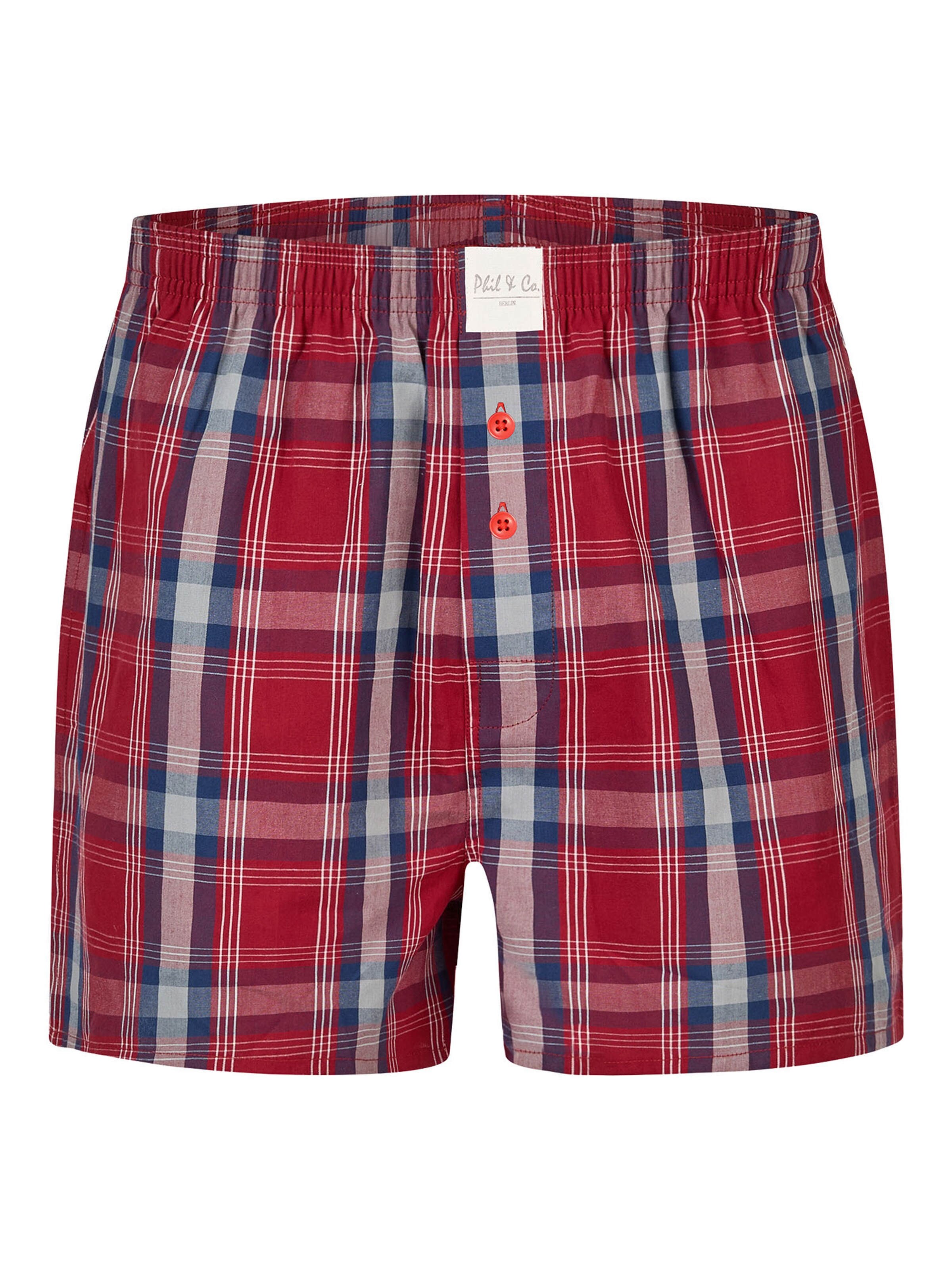 Phil & Co. Berlin Boxershorts ' Classics ' in Gemengde kleuren