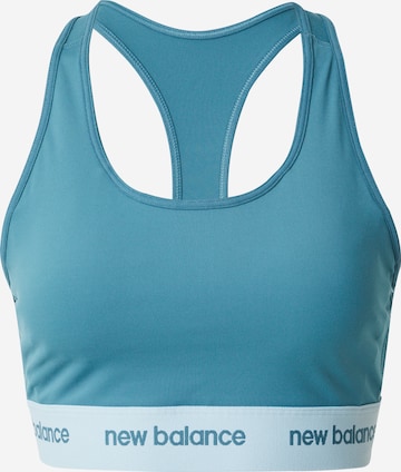 new balance Sport-BH in Blau: Vorderseite