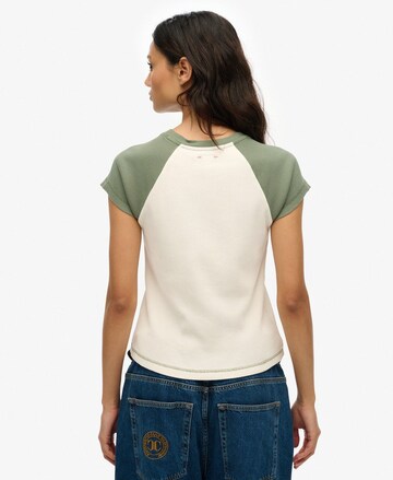 Superdry Shirt 'Athletic Essentials' in Wit