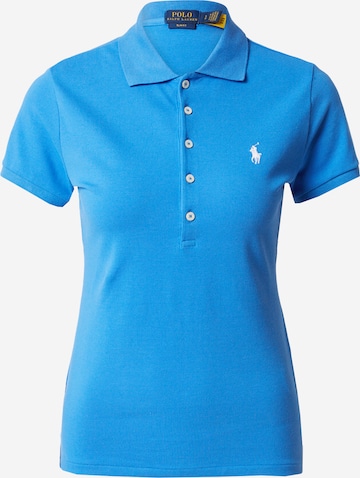 Polo Ralph Lauren - Camisa 'JULIE' em azul: frente
