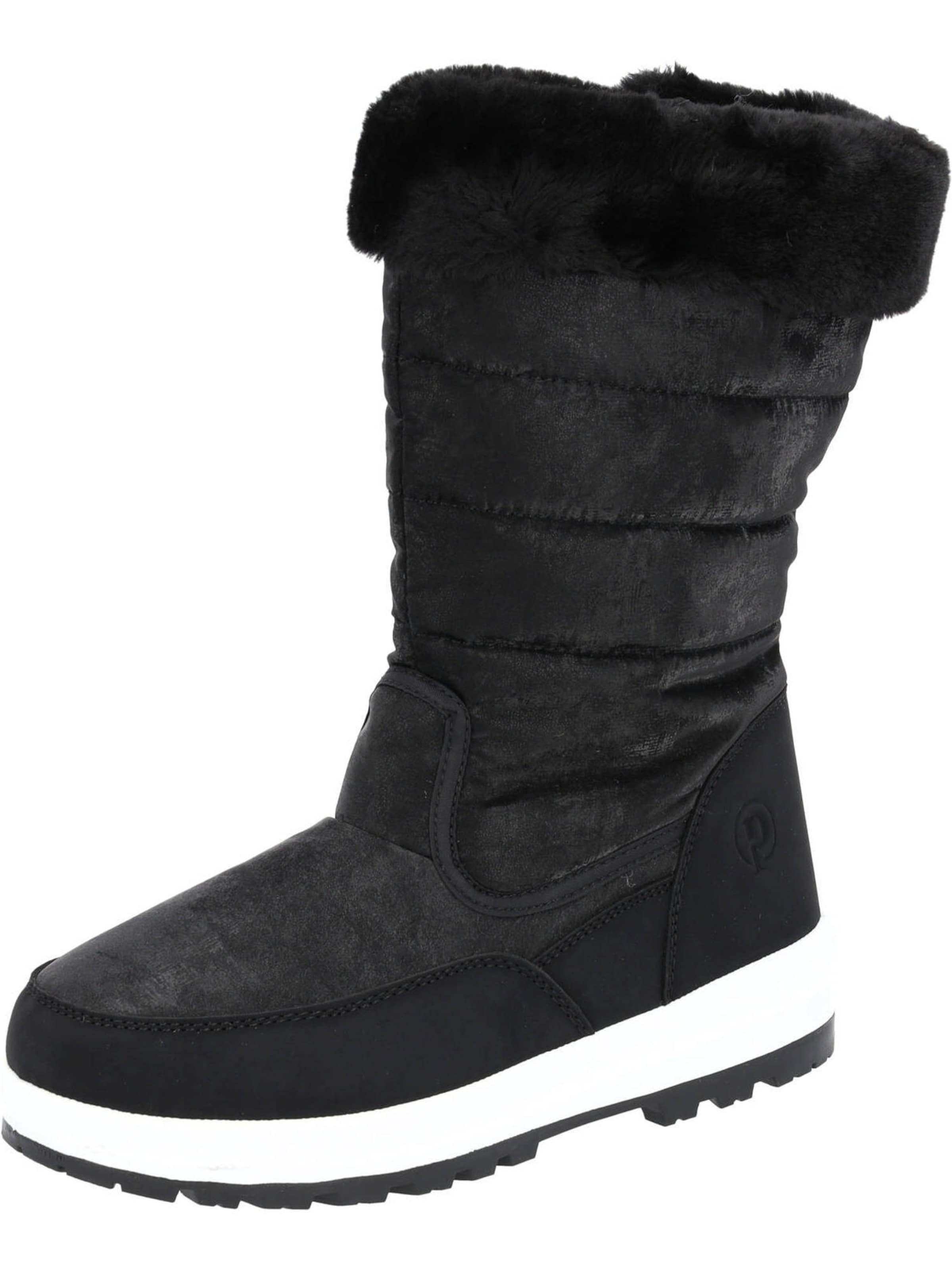 Après-ski 'Mazaldo' Palado en noir : devant