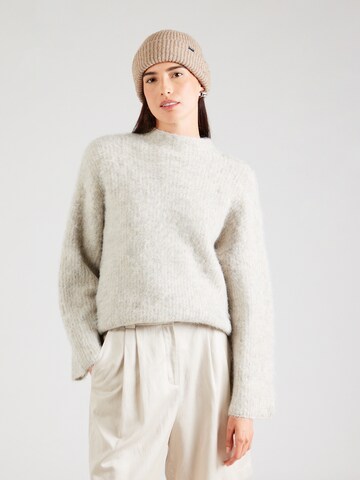 PIECES Pullover 'PCMALA' i grå: forside