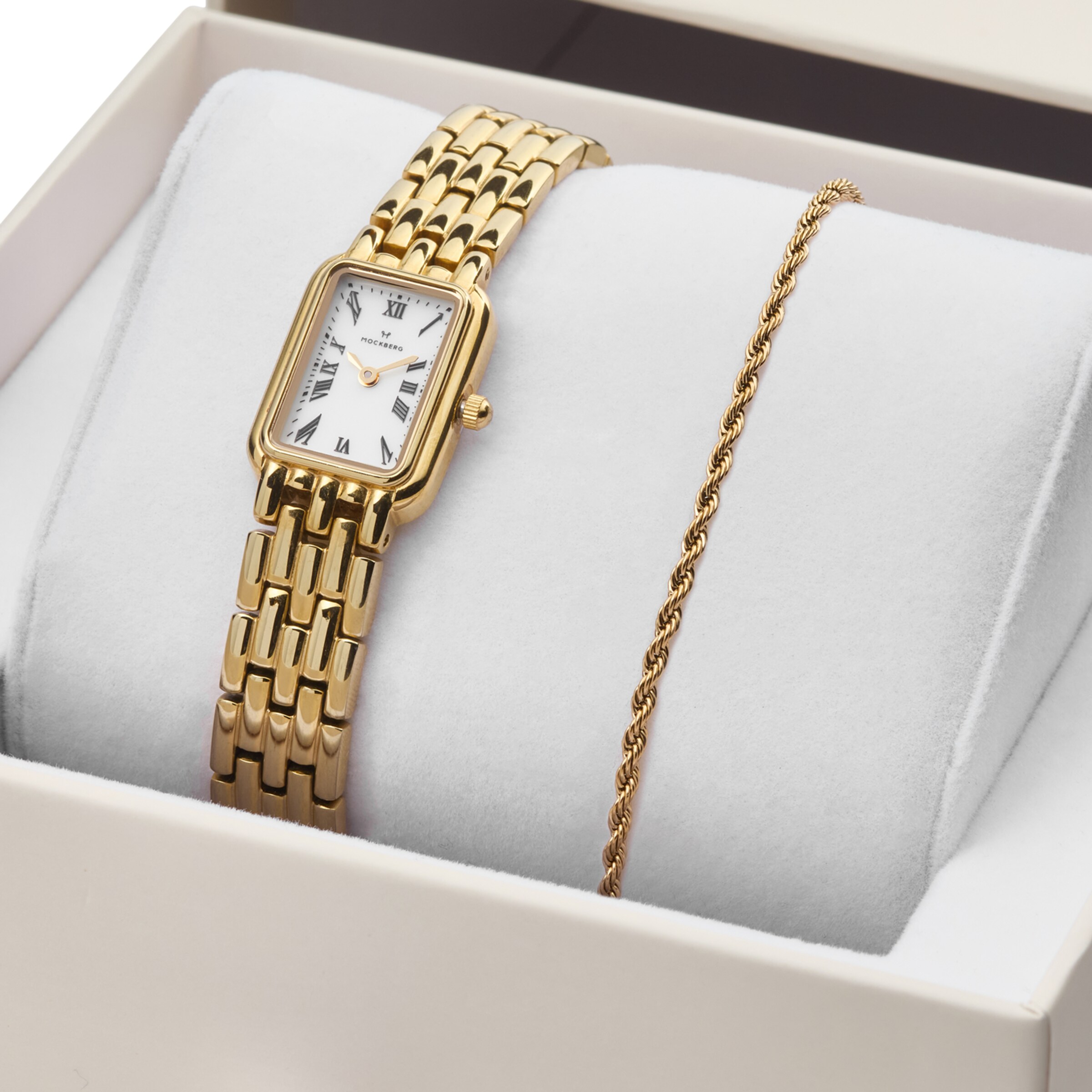 Mockberg Uhr in Gold