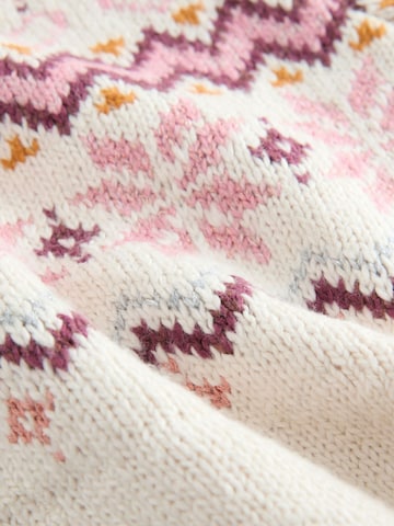 NextPulover 'Christmas Fairisle' - bež boja