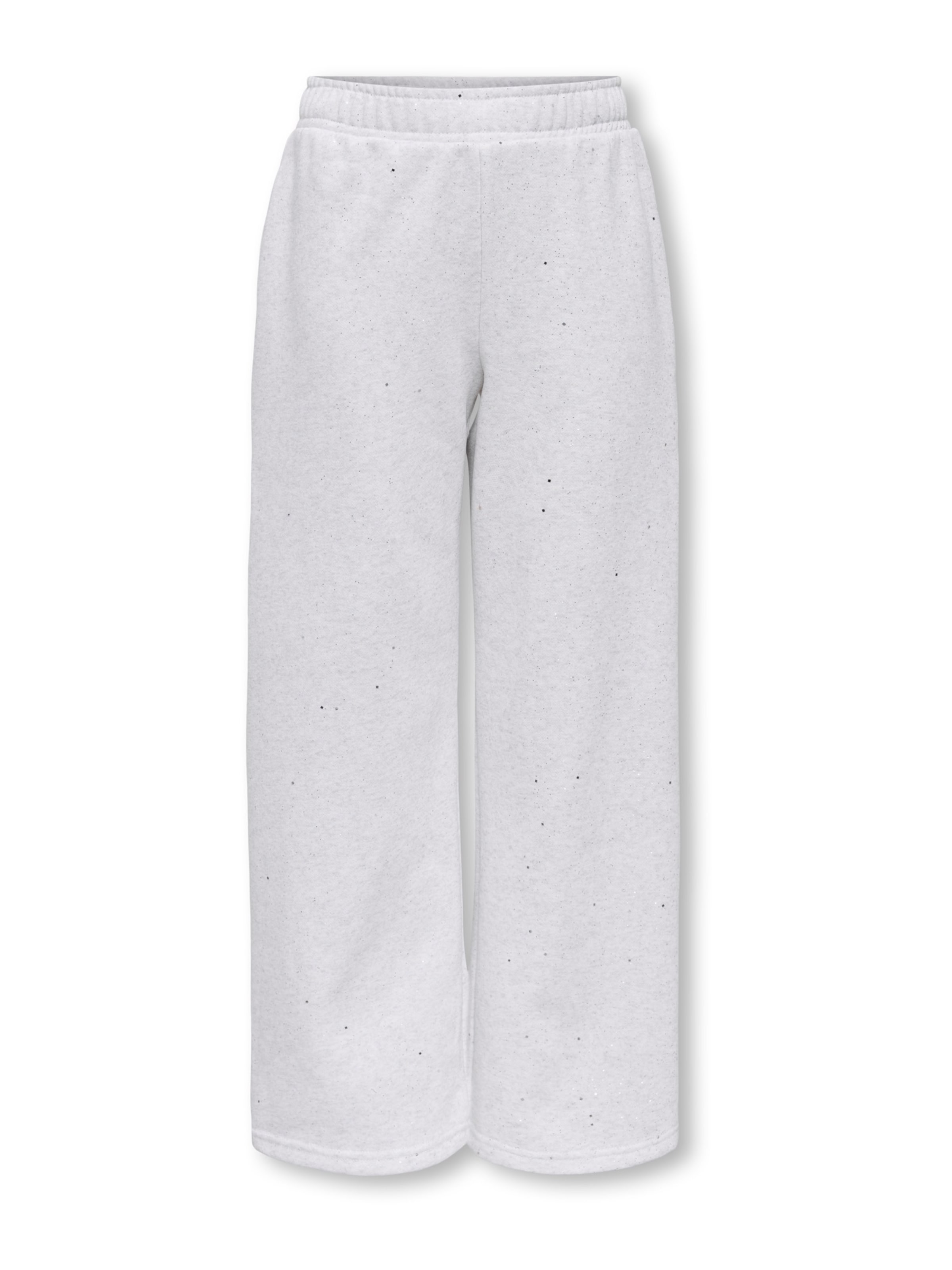 ONLY GIRLS - Pierna ancha Pantalón 'KOGOLIVIA' en gris: frente