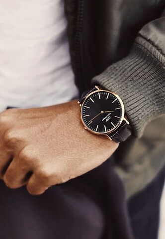 Daniel Wellington Analoog horloge 'CLASSIC READING' in Zwart