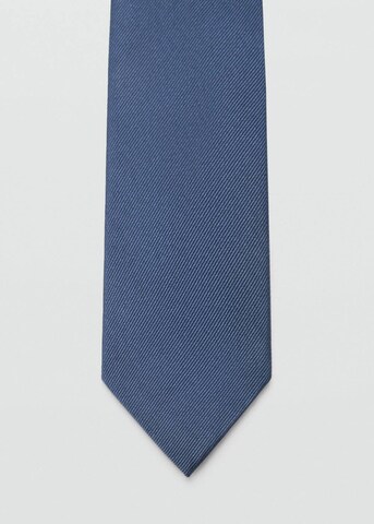 MANGO MAN Tie 'Basic8' in Blue