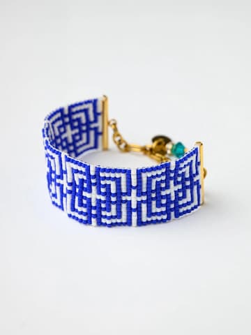 THE GEM STORIES JEWELRY - Pulsera en azul