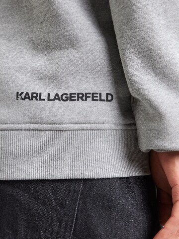 pilka Karl Lagerfeld Megztinis be užsegimo