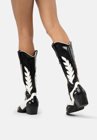 Salinyang Cowboylaarzen in Zwart