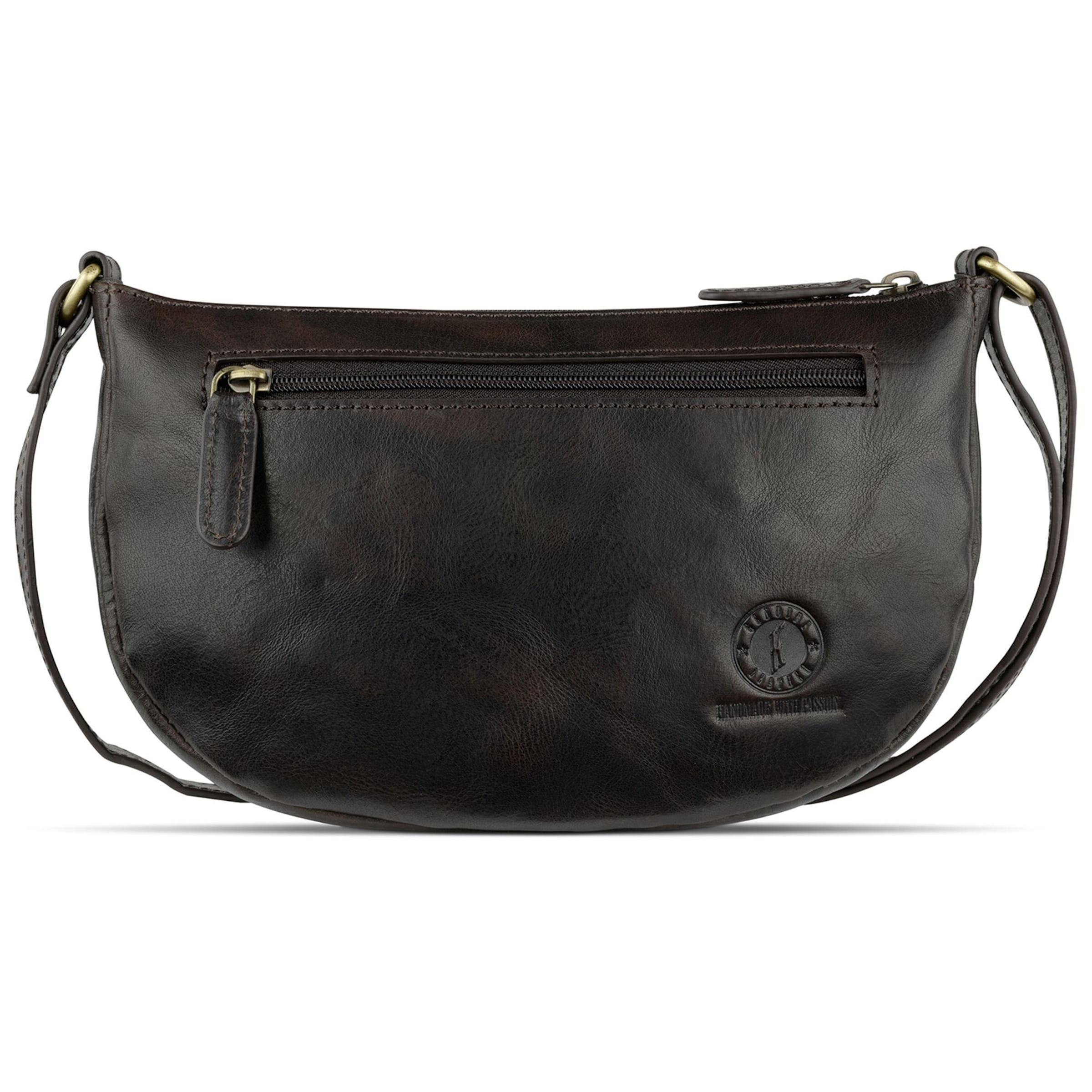 KLONDIKE 1896 Schoudertas 'Mountain' in Bruin