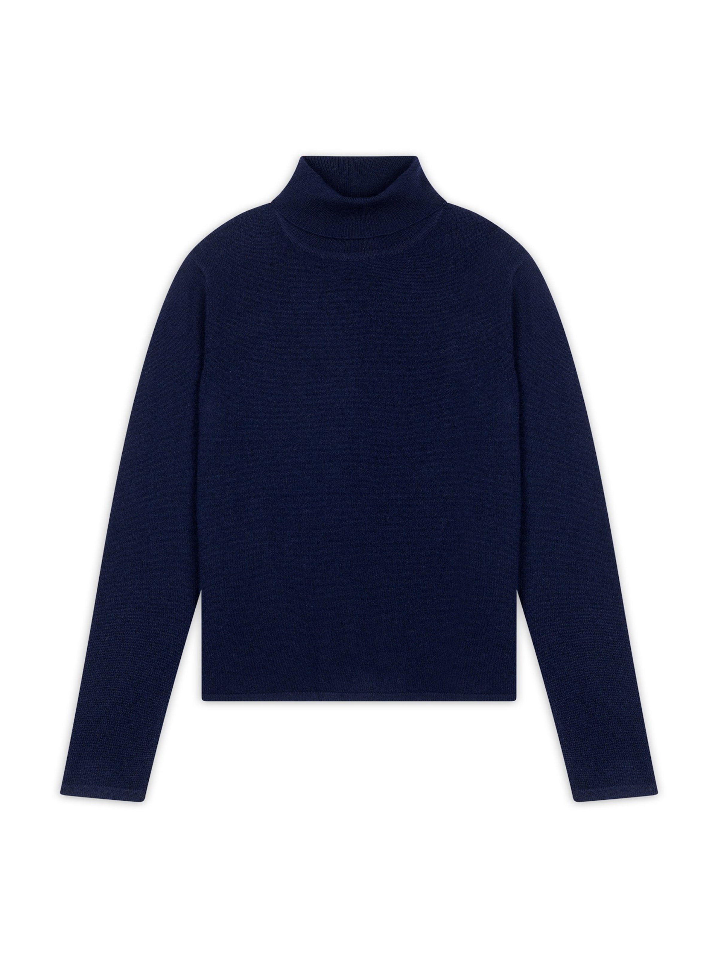 mėlyna JUST CASHMERE Megztinis 'Ava': priekis