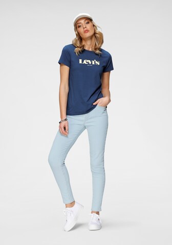 LEVI'S ® Skinny Jeans 'Mile High Super Skinny' in Blau