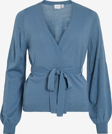 VILA Вязаная кофта 'VIAva' в Синий: спереди