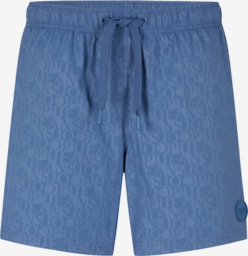 JOOP! Jeans Swim Trunks in Blue: front