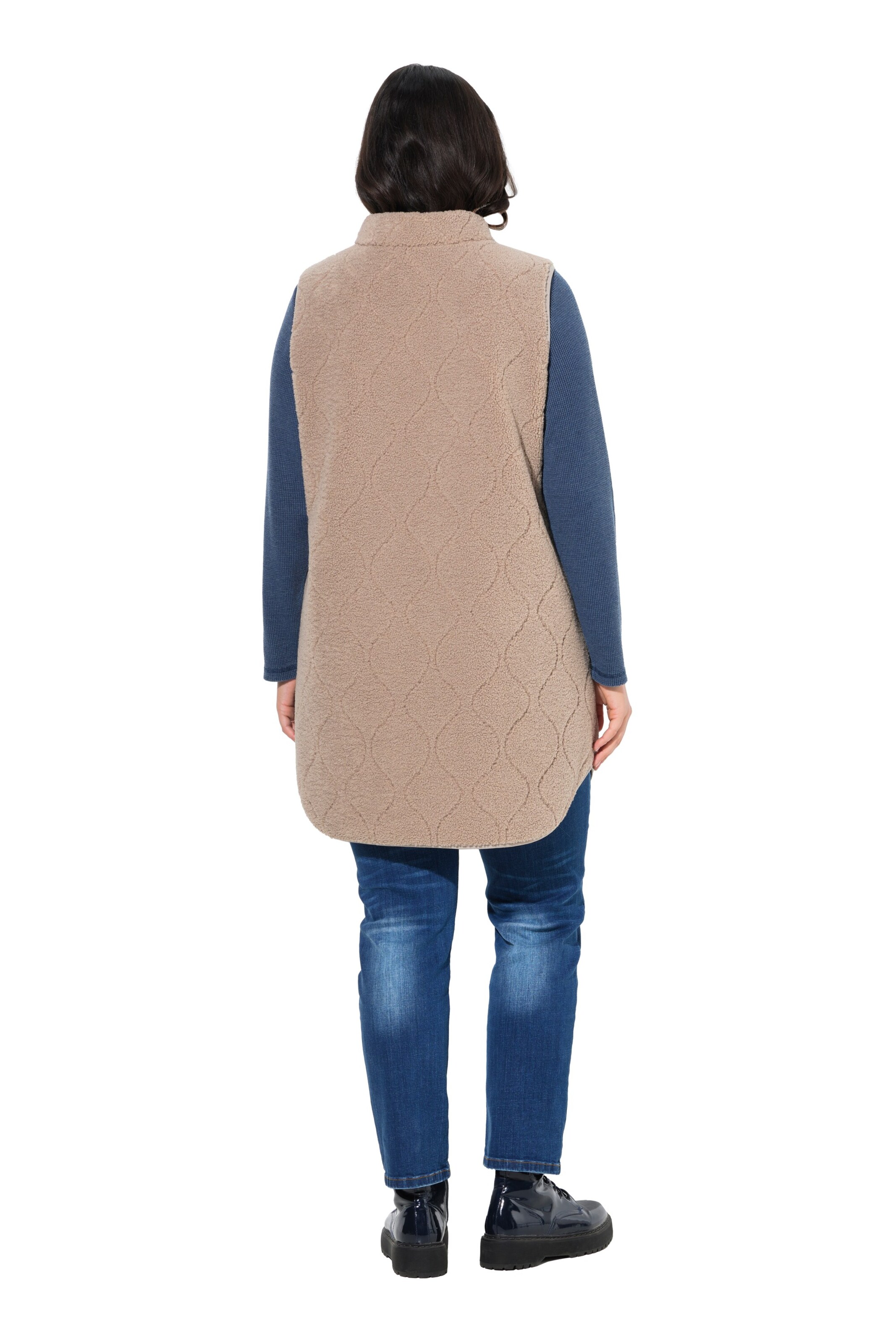 Ulla Popken Bodywarmer in Bruin