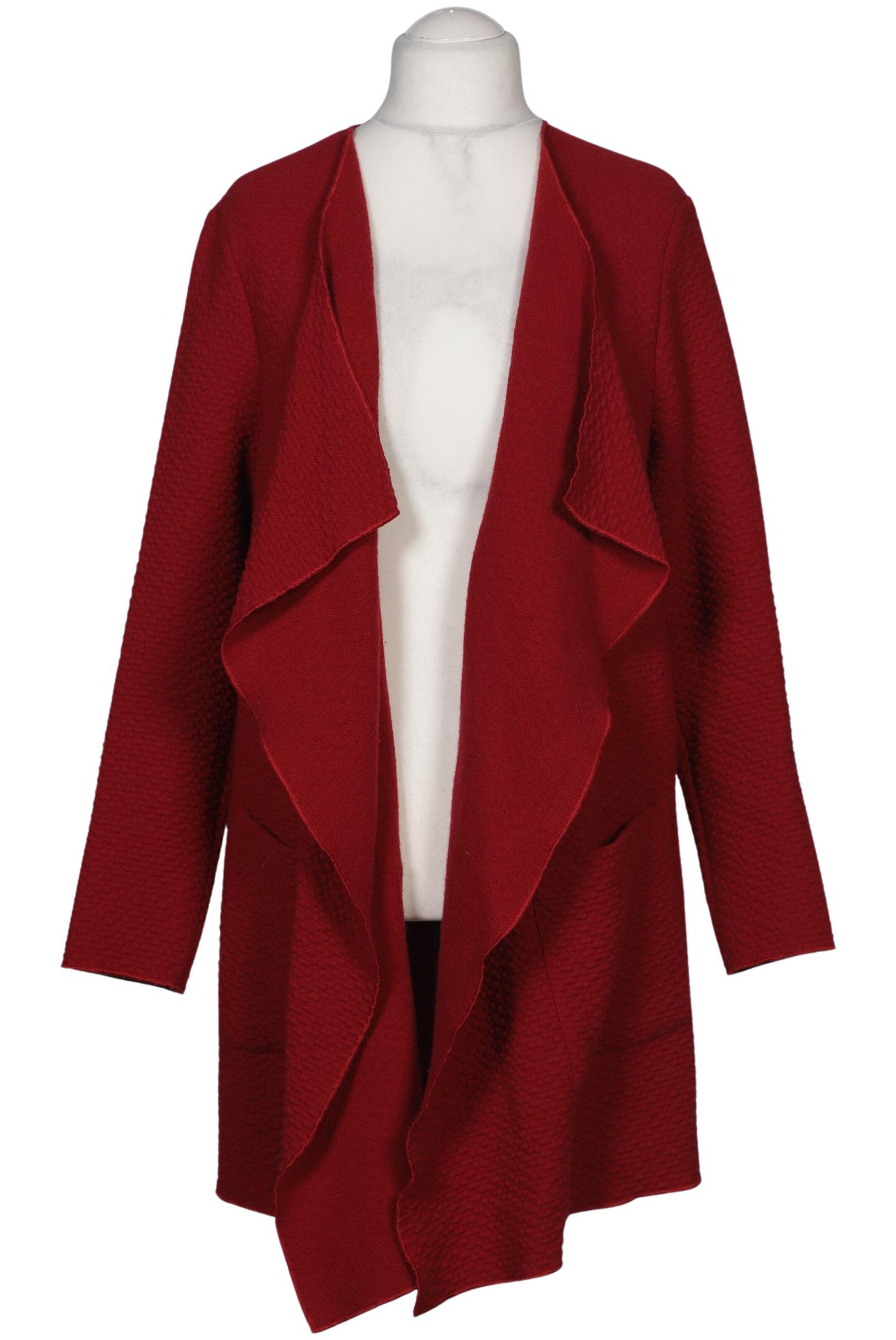 0039 Italy Strickjacke M in Rot: Vorderseite