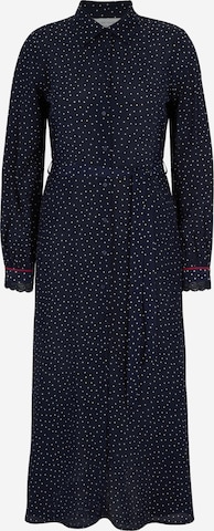 Rochie tip bluză 'Cecile' de la Guido Maria Kretschmer Women pe albastru: față