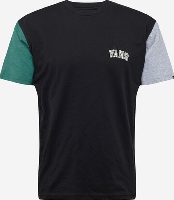 T-Shirt VANS en noir : devant