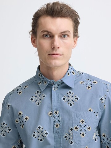 BLEND Regular fit Button Up Shirt 'BHDitlef ' in Blue