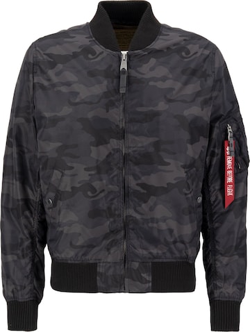 ALPHA INDUSTRIES Between-Season Jacket 'MA-1 TT' in Black: front