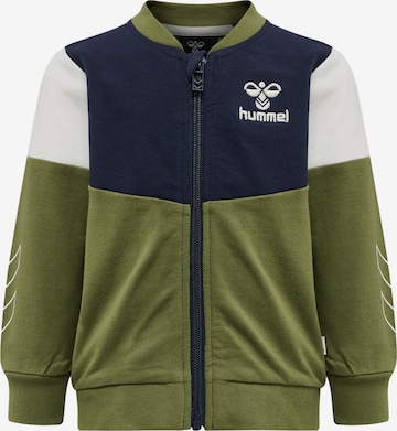 Hummel Athletic Zip-Up Hoodie 'Finn' in Mixed colors: front