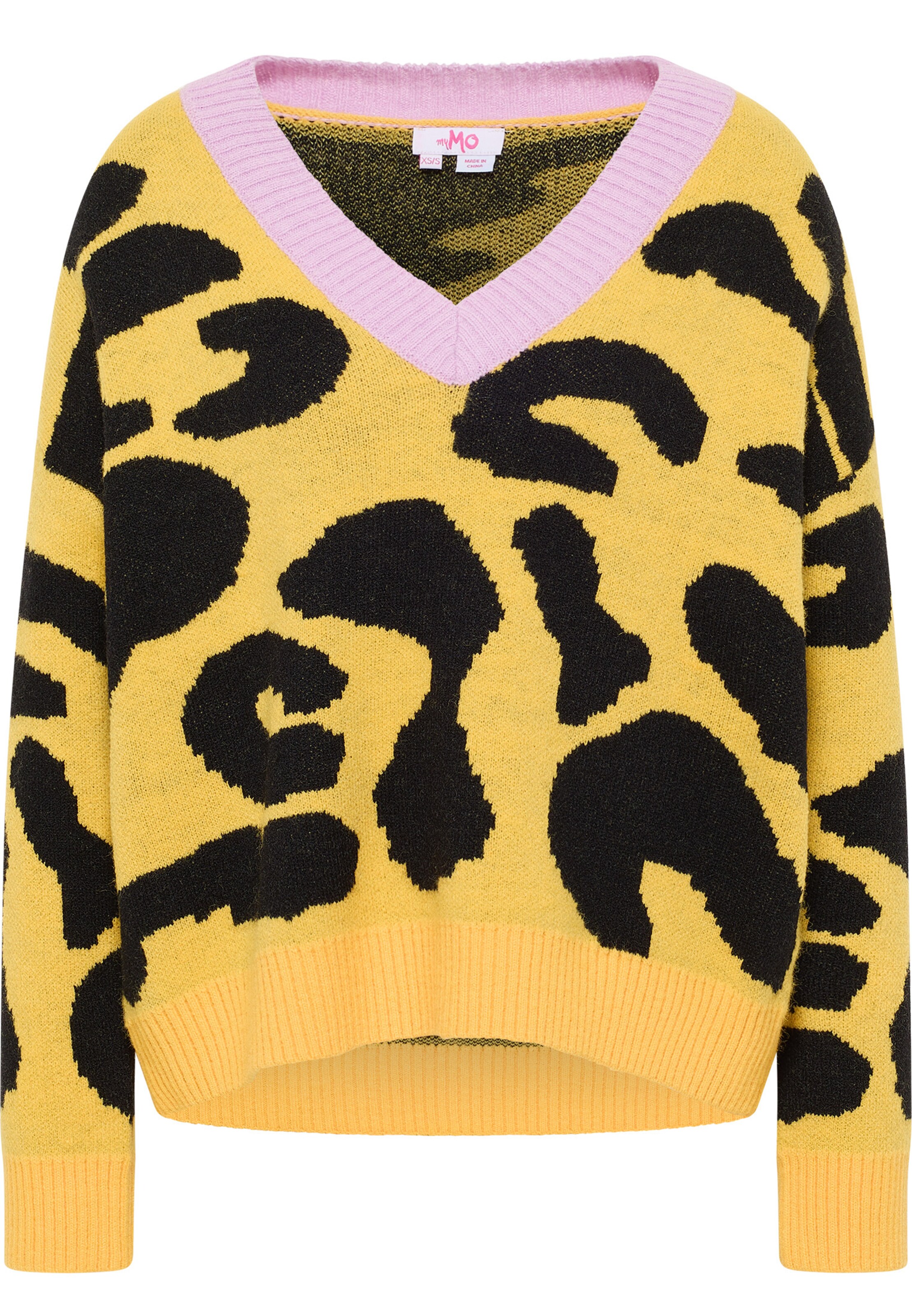 Pullover di MYMO in giallo: frontale
