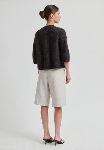 SECOND FEMALE Regular Bandplooibroek in Beige