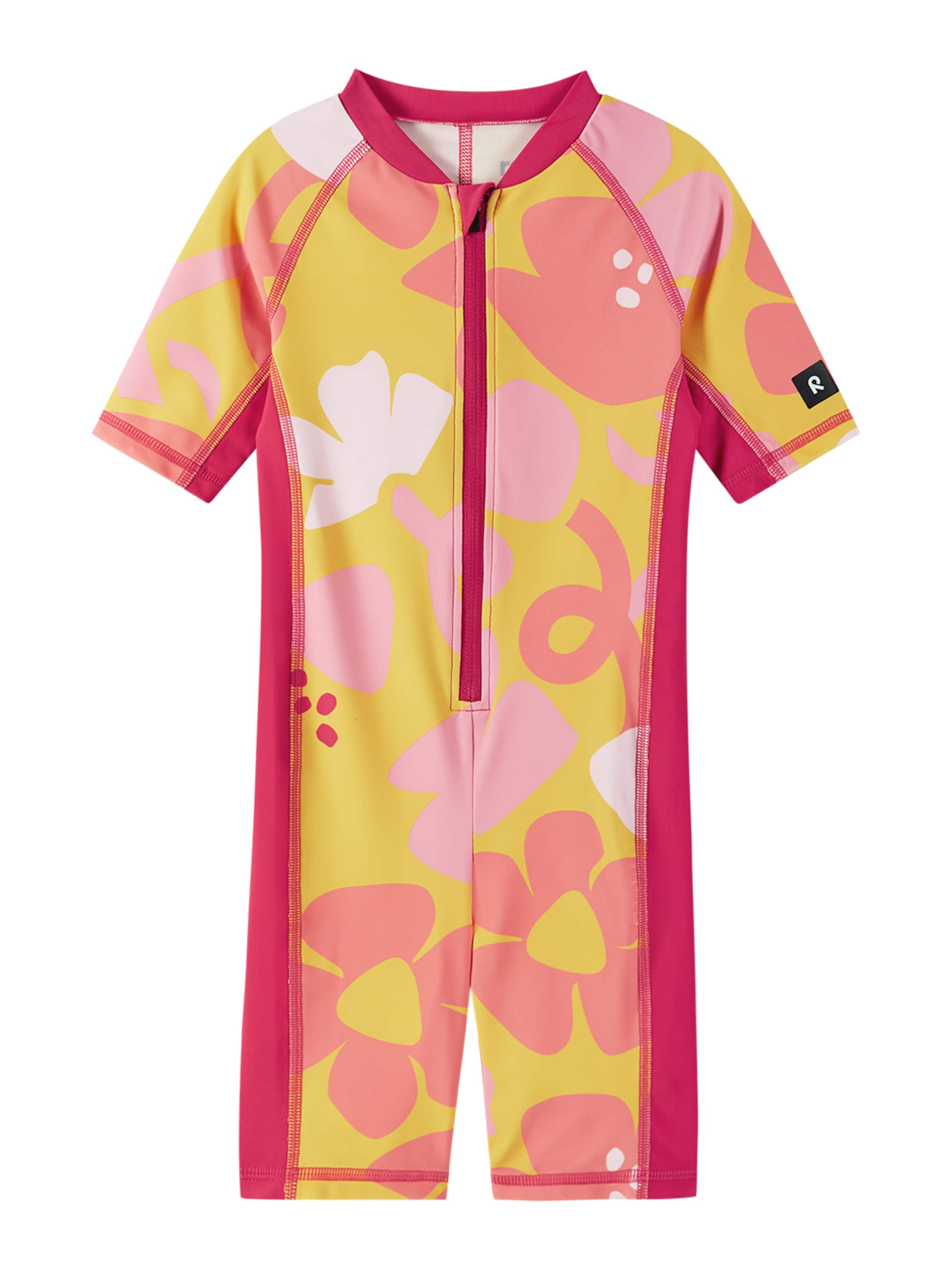 Reima UV-kaitse 'Vesihiisi', värv kollane: eest vaates