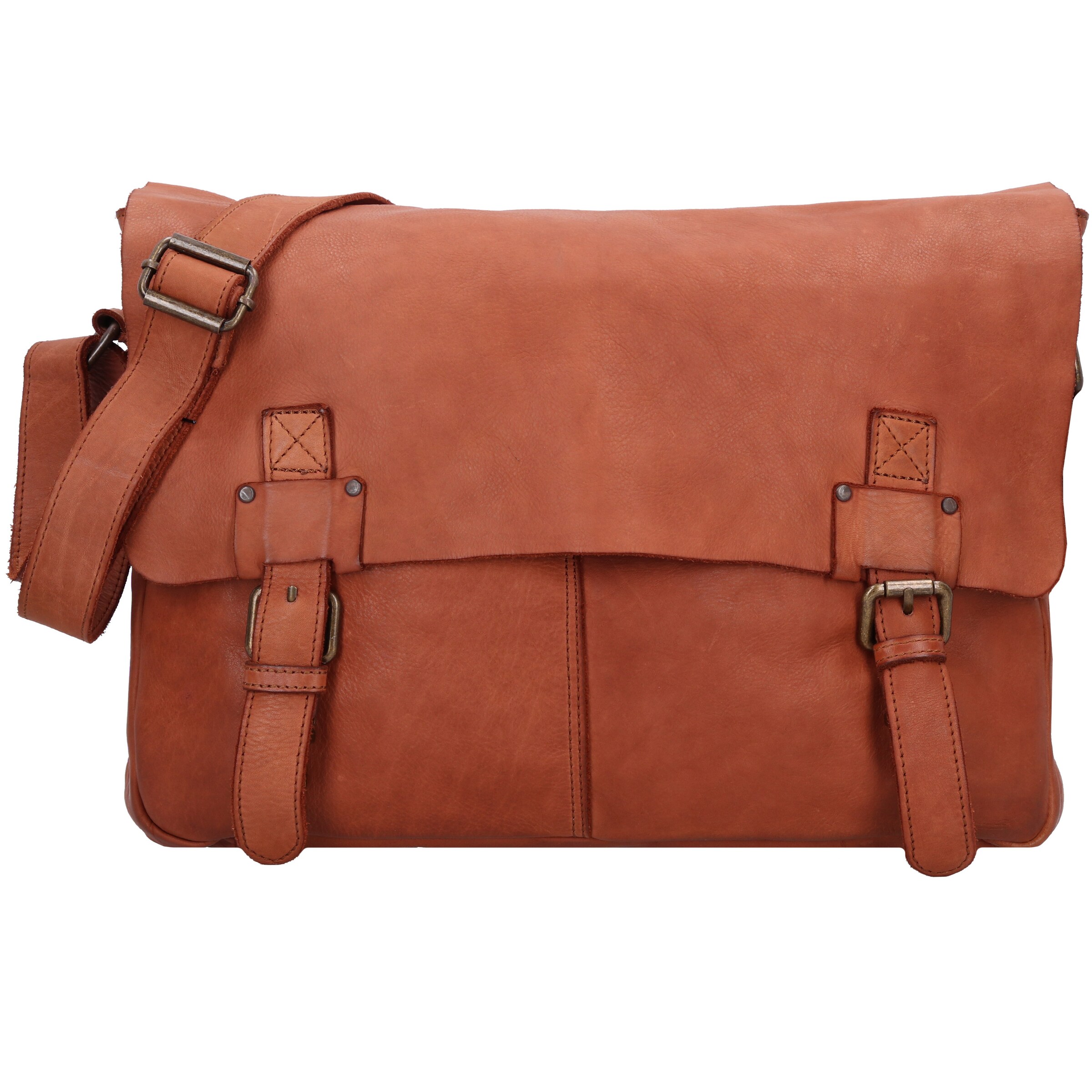 Harbour 2nd Document Bag 'Yamal' in Brown: front