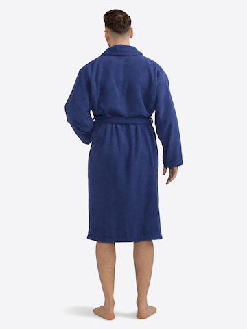 celodoro Long Bathrobe 'Home & Spa Collection' in Blue
