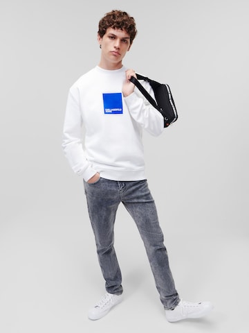 KARL LAGERFELD JEANS Sweatshirt in Weiß
