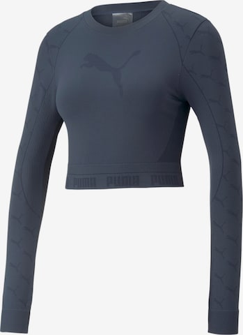 PUMA Performance Shirt in Blue: front