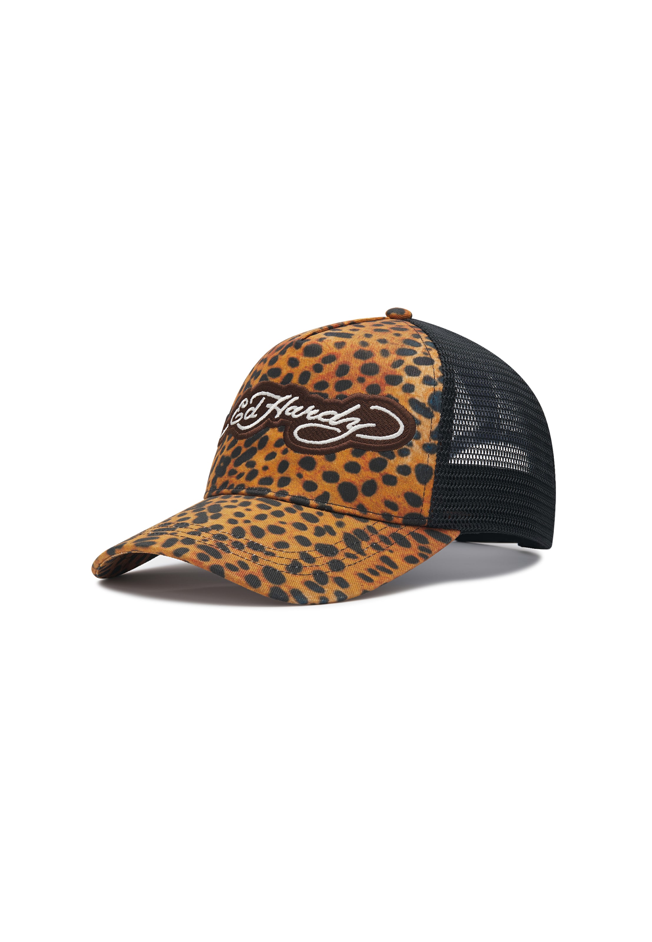 Ed Hardy Sapkák - barna: elől