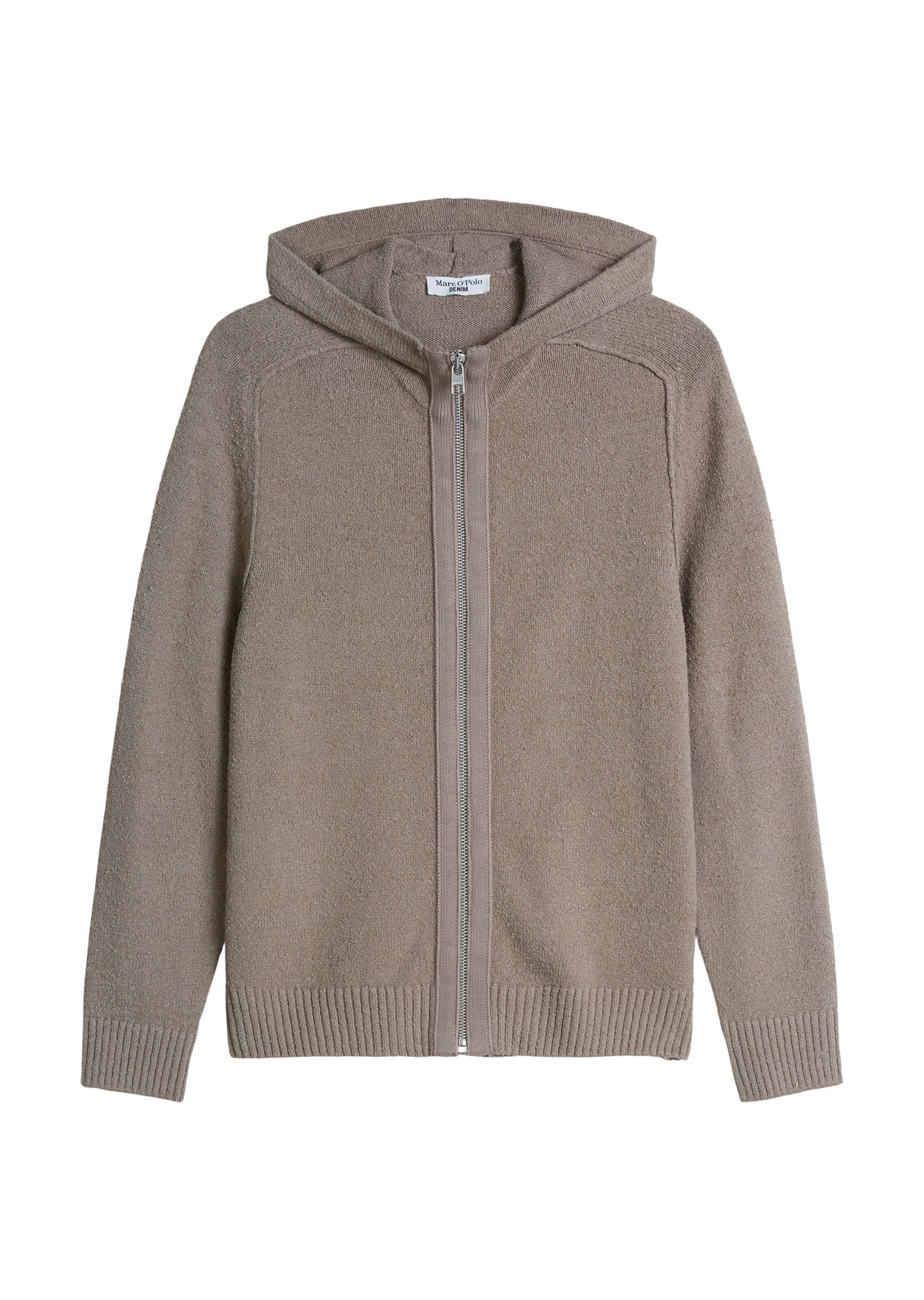 Marc O'Polo DENIM Strickjacke in Braun: Vorderseite