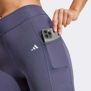 Skinny Pantalon de sport 'Optime' ADIDAS PERFORMANCE en bleu