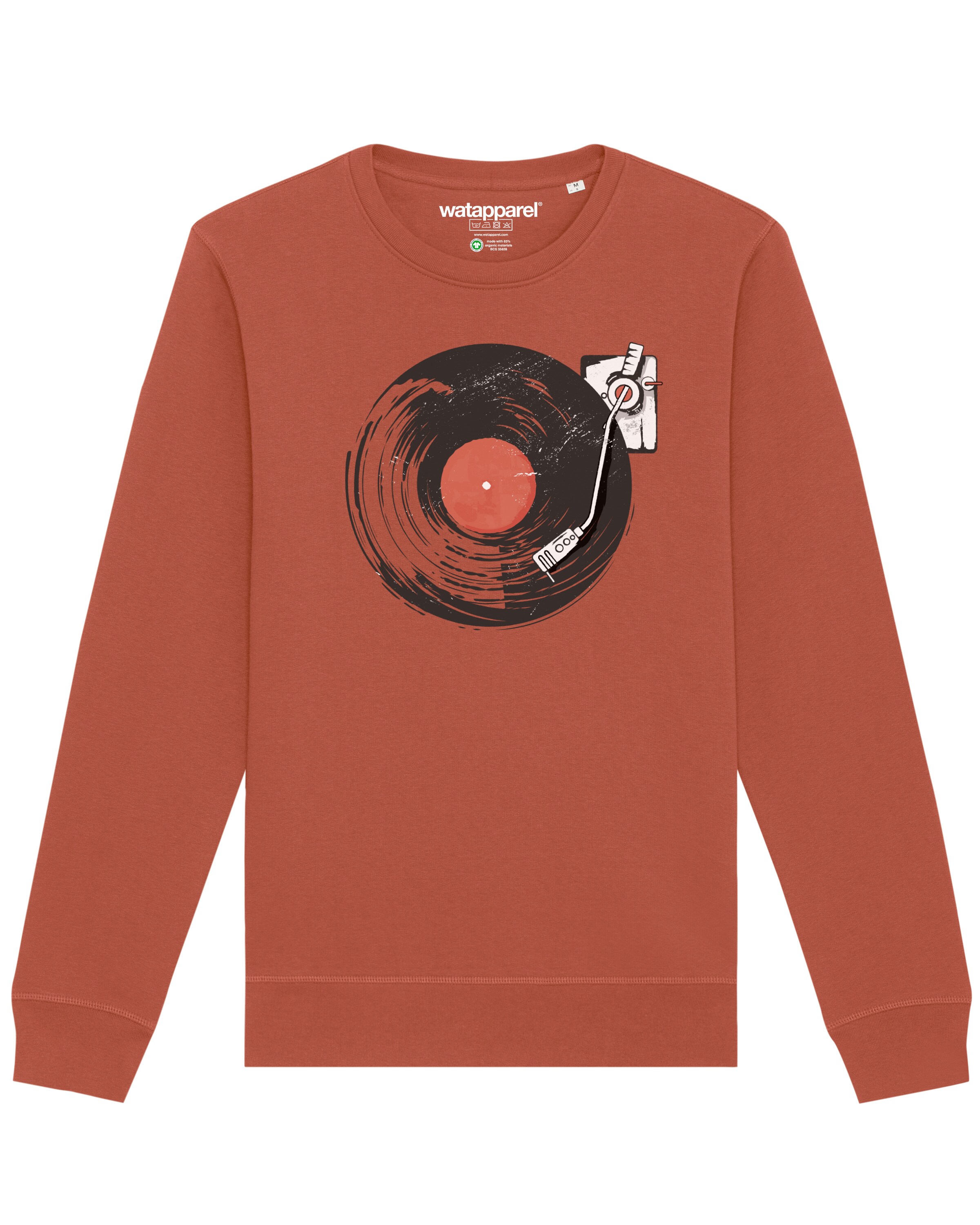 Watapparel Sweatshirt in Brown: front