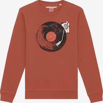 Watapparel Sweatshirt in Brown: front