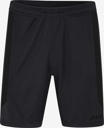 JAKO Workout Pants 'Power Short' in Black: front